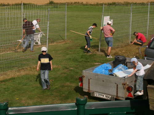 Arbeitseinsatz 02.08.2008