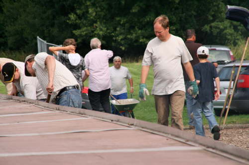 Arbeitseinsatz 02.08.2008